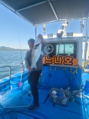 5월13일 외수질 첫메다급농어잡다 사진