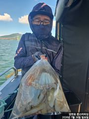 7월 26일 문어조황 사진
