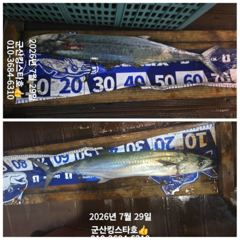 7/29 ▶▶ ■ 군산대일피싱 ■ 킹스타호 야간 고등어 실시간  사진