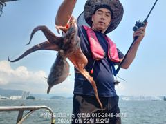 [사천] 삼천포고고피싱 키로급 문어출조~고~고~♬♪♬ 예약중입니다.01… 사진