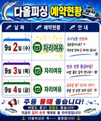 내만갈치)9월 첫 날 실시간 조항~재밌게 올라옵니다 사진