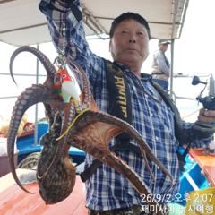 [남해] 9/2일 남해 승진호 문어 조황입니다. 사진