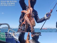 [여수,광양] 전설해태호> 강한바람 그래도 주꾸미들 과 화끈한손맛 돌문어 사진