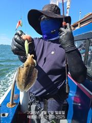 오늘의조황 - 9/6 태풍호 갑오징어 조황 입니다 - 바다낚시여행, 신진도 낚시/배낚시/선상낚시/바다낚시 전문 사진