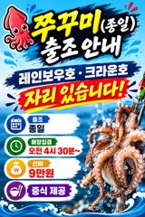 썬스타호 쭈꾸미 낚시 오전 마무리 조황 (9일) 사진