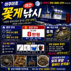 평일 ,오후 쭈꾸미 ,야간꽃게 ,생미끼 출조 합니다 사진