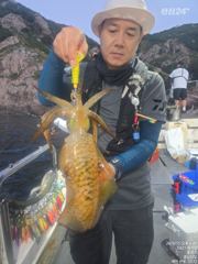 통영신광호 국도 무늬오징어 고구마.무시 사진