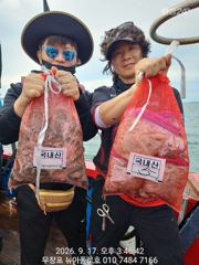 9월17일 무창포뉴아폴로호 쭈꾸미 대박 망태기조황 사진