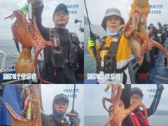 <뉴오리온호> 문어 마무리 조황(25일)-내일 쭈꾸미 종일/오전 자리있습니다 사진